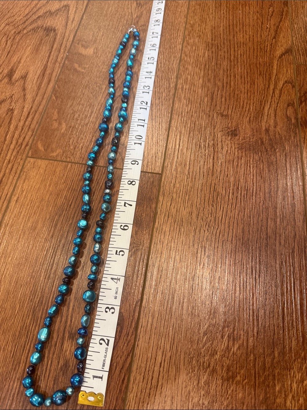 Honora Blue Freshwater Pearl Necklace - Picture 2 of 4
